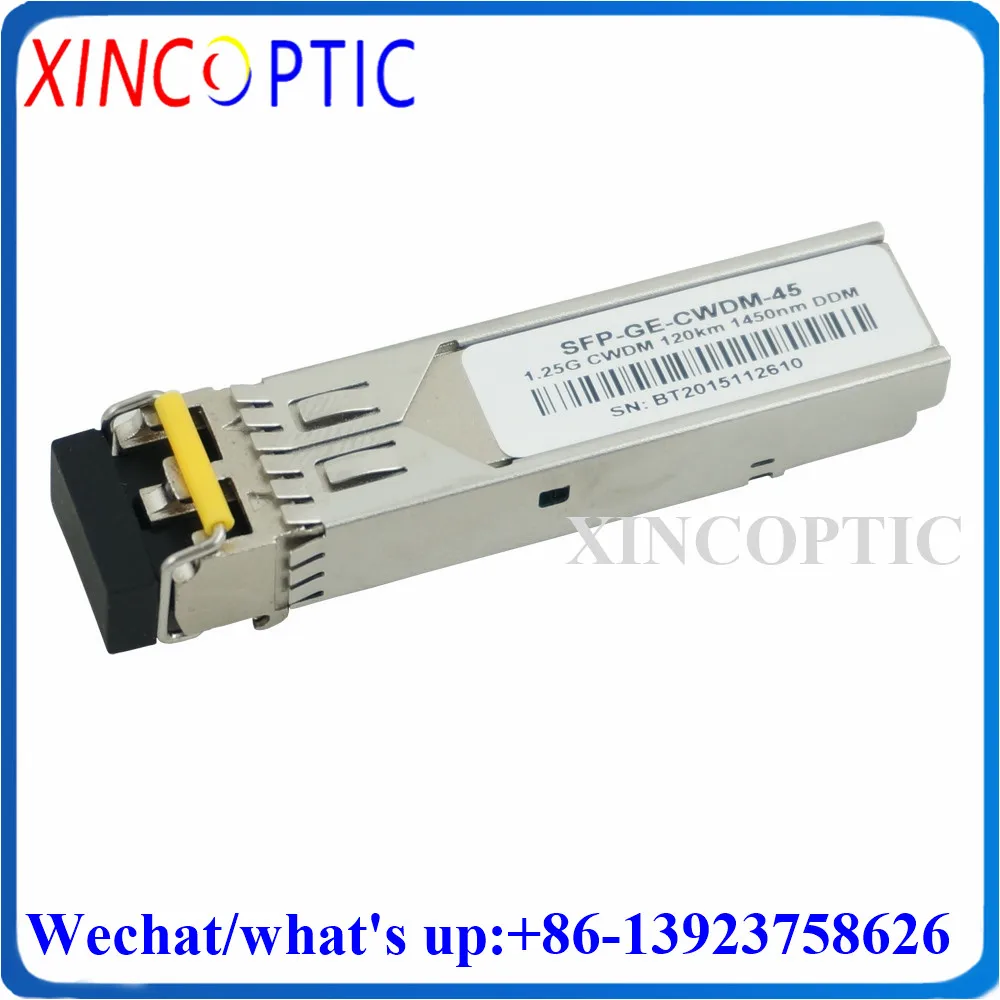 Фото 1G Dual LC 20KM CWDM SFP, 1,25G 1370 нм 1390 нм 1000 нм Дуплексный LC-нм DOM базовый SFP модуль трансивера №4