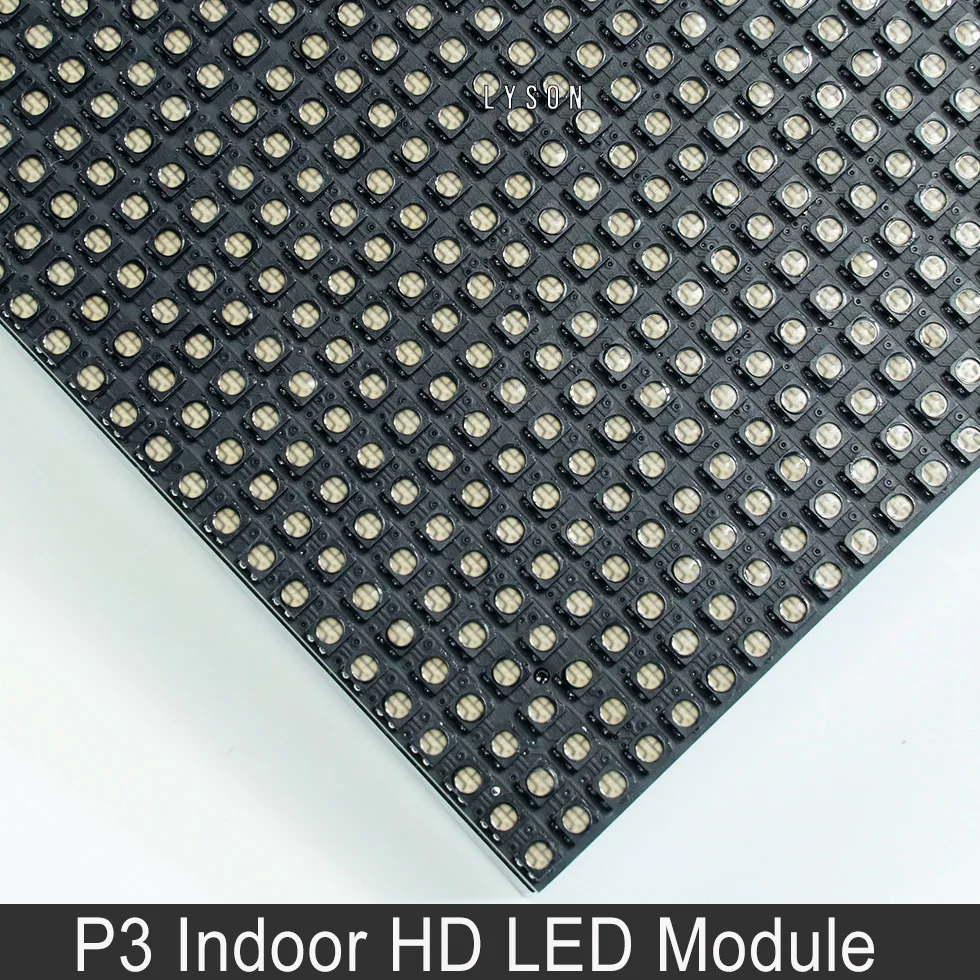 P3 Крытый SMD полноцветный светодиодный модуль для hd видео экрана 64*32 пикселей|led