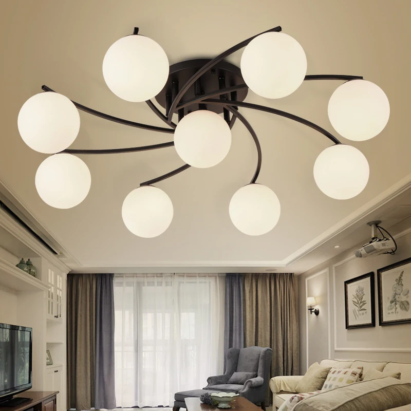 

Modern Led Chandelier Living Room Dining Room Bedroom Led Lustres Led Ceiling Chandelier Lighting Fixtures