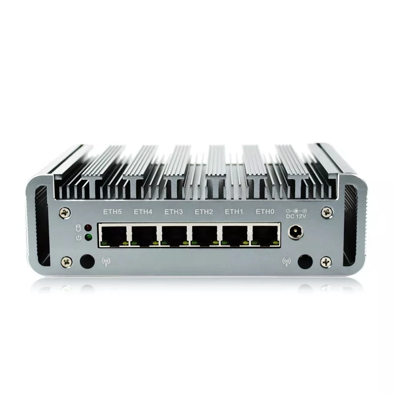 Сетевой маршрутизатор Pfsense Intel Core i5-1135G7 i211AT 6LAN RJ45 COM 4 * USB HDMI безвентиляторный