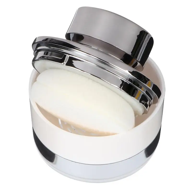 Пустая Рассыпчатая коробка для пудры пирожных баночка макияжа косметическая