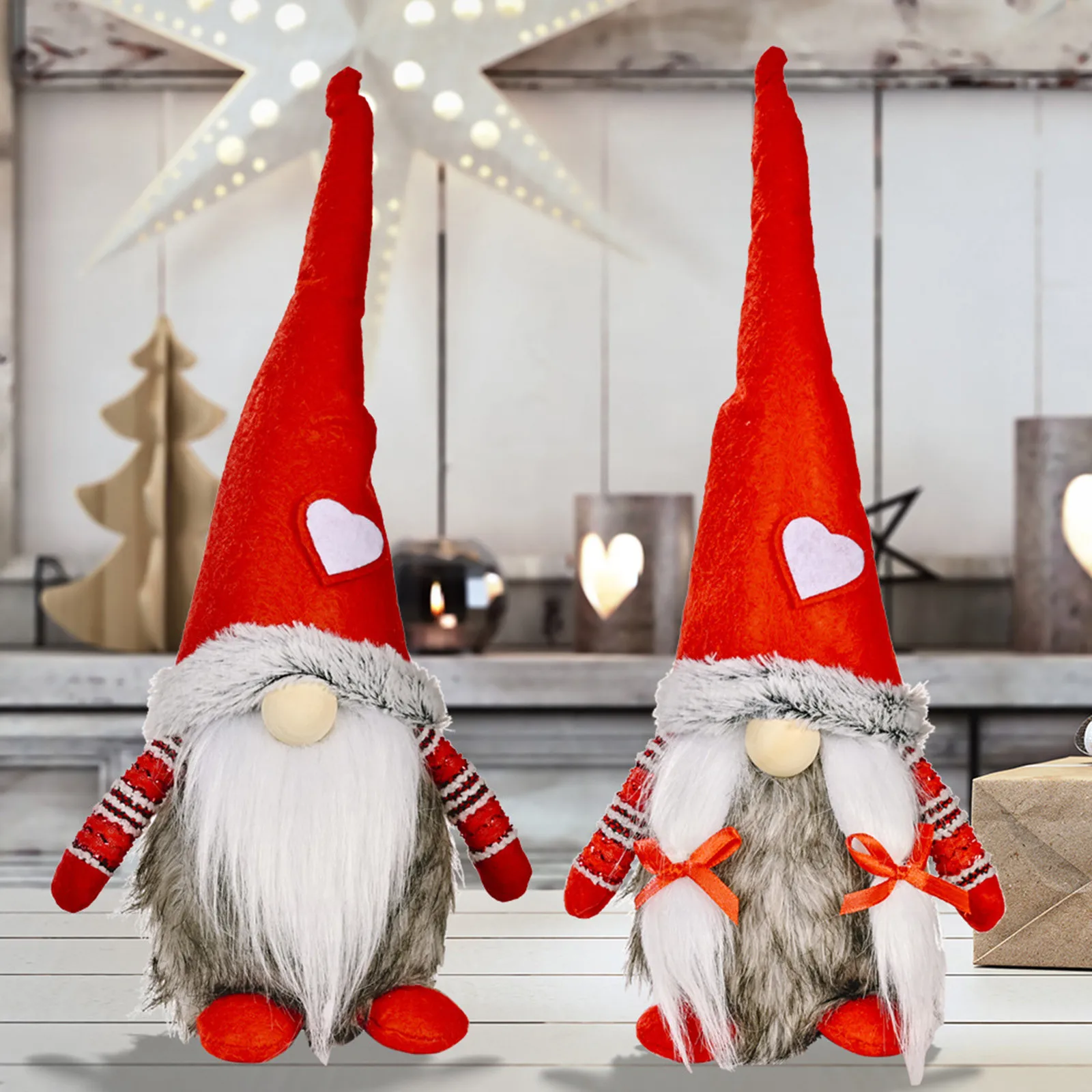 

Christmas Decorations Handmade Plush Dwarf​​for Home Decoration And Christmas Ornament Xmas Navidad Natal New Year 2022