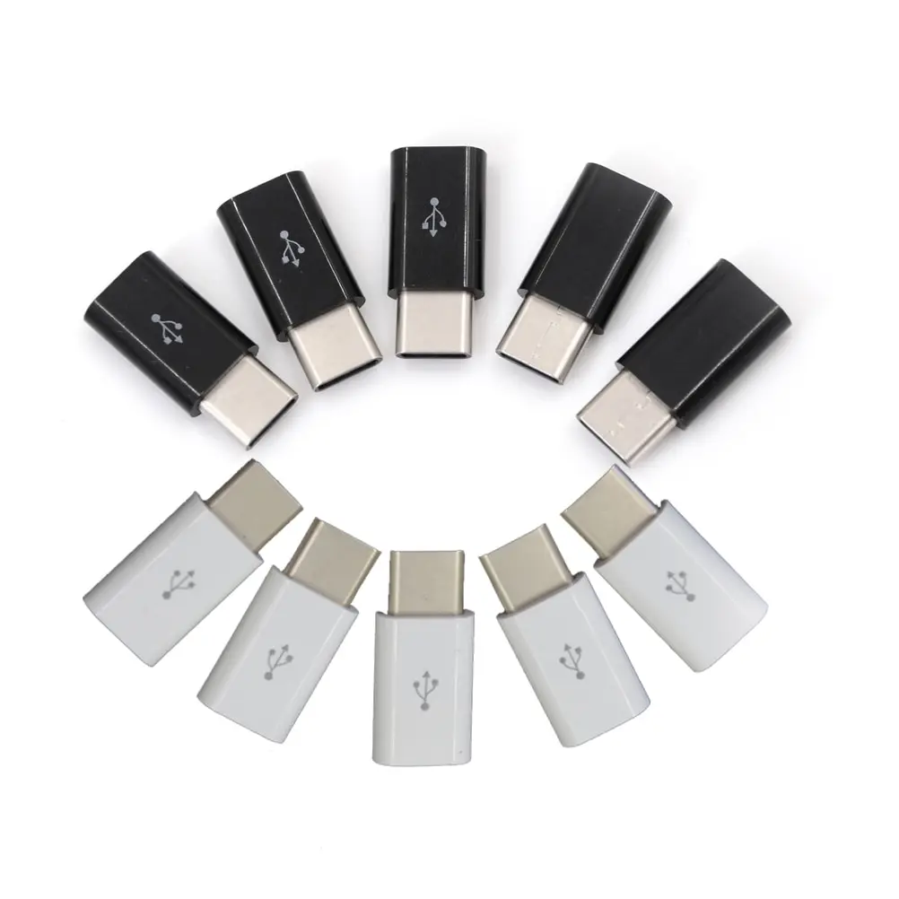 Переходник USB 3 1 Type-C (штекер)/Micro 2 0 5pin (гнездо) 5 шт. |