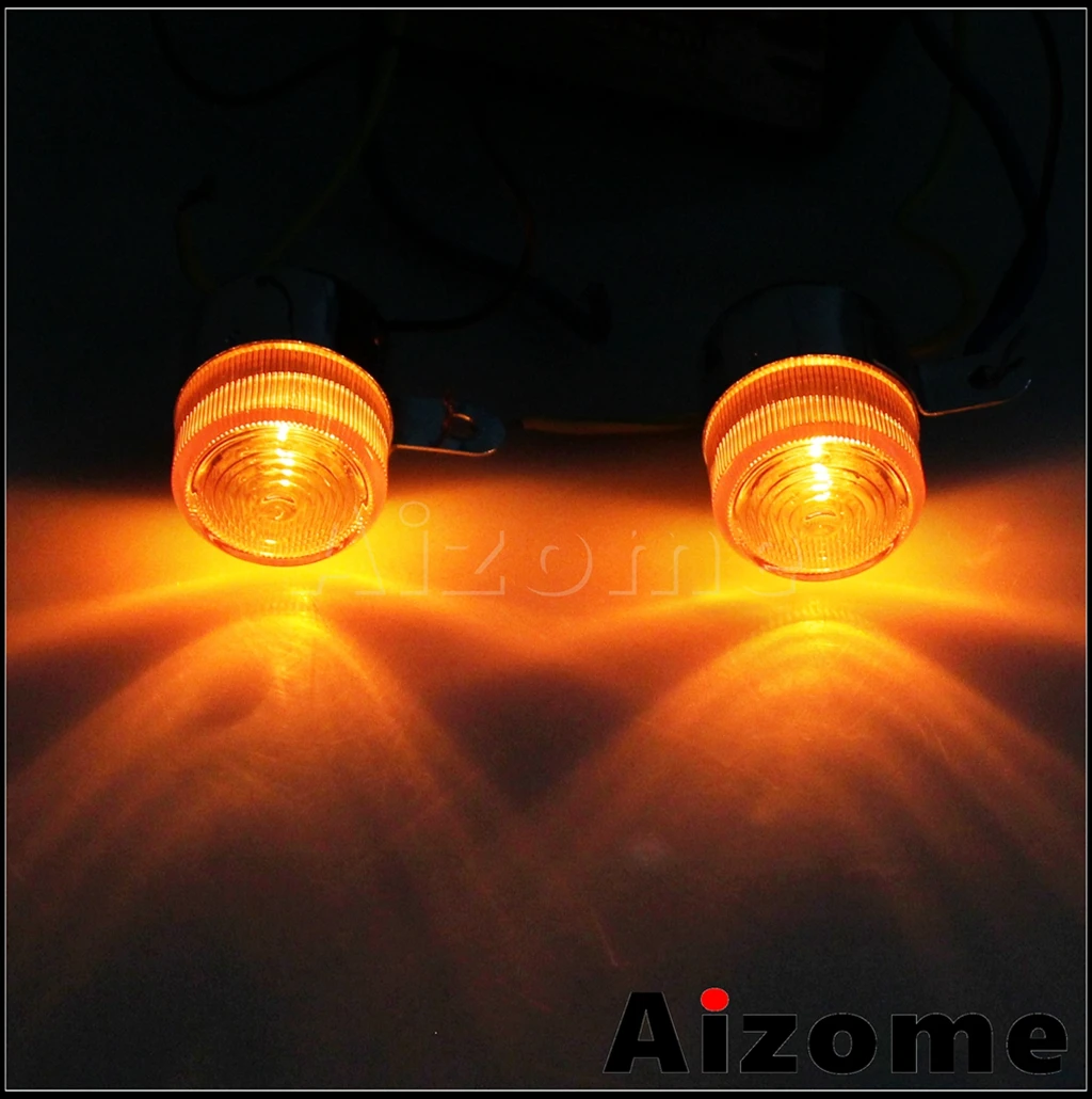 

Motorcycle Amber Turn Signal Lamp For Honda Little P25 P50 Z50 Z50A K1/K2 ST50 ST70 CT70 K3 12V 10W Bulb Blinker Indicator Light