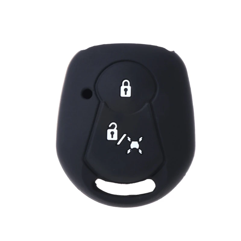 

2 кнопки силиконовый автомобильный чехол для брелка с ключом для SSANGYONG ACTYON KYRON REXTON 2