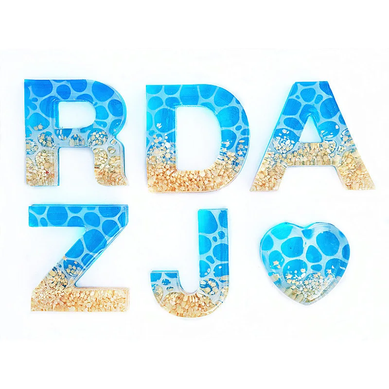 DIY ручной работы плесень УФ смола эпоксидная силиконовый клей водные линии