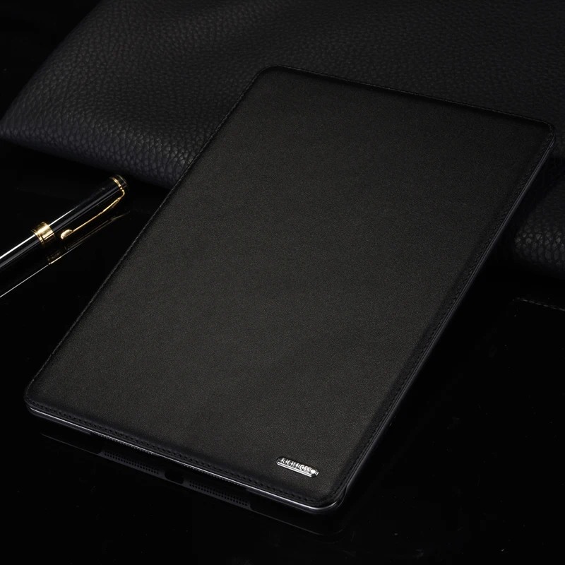iPad 2 3 4 Black Топ Класс Бизнес из натуральной воловьей кожи кожаный чехол для iPad 2/3/4 Натуральная кожа Стенд смарт-чехол для Apple iPad4 iPad3 iPad2 9,7" - Цвет: iPad 2 3 4 Black