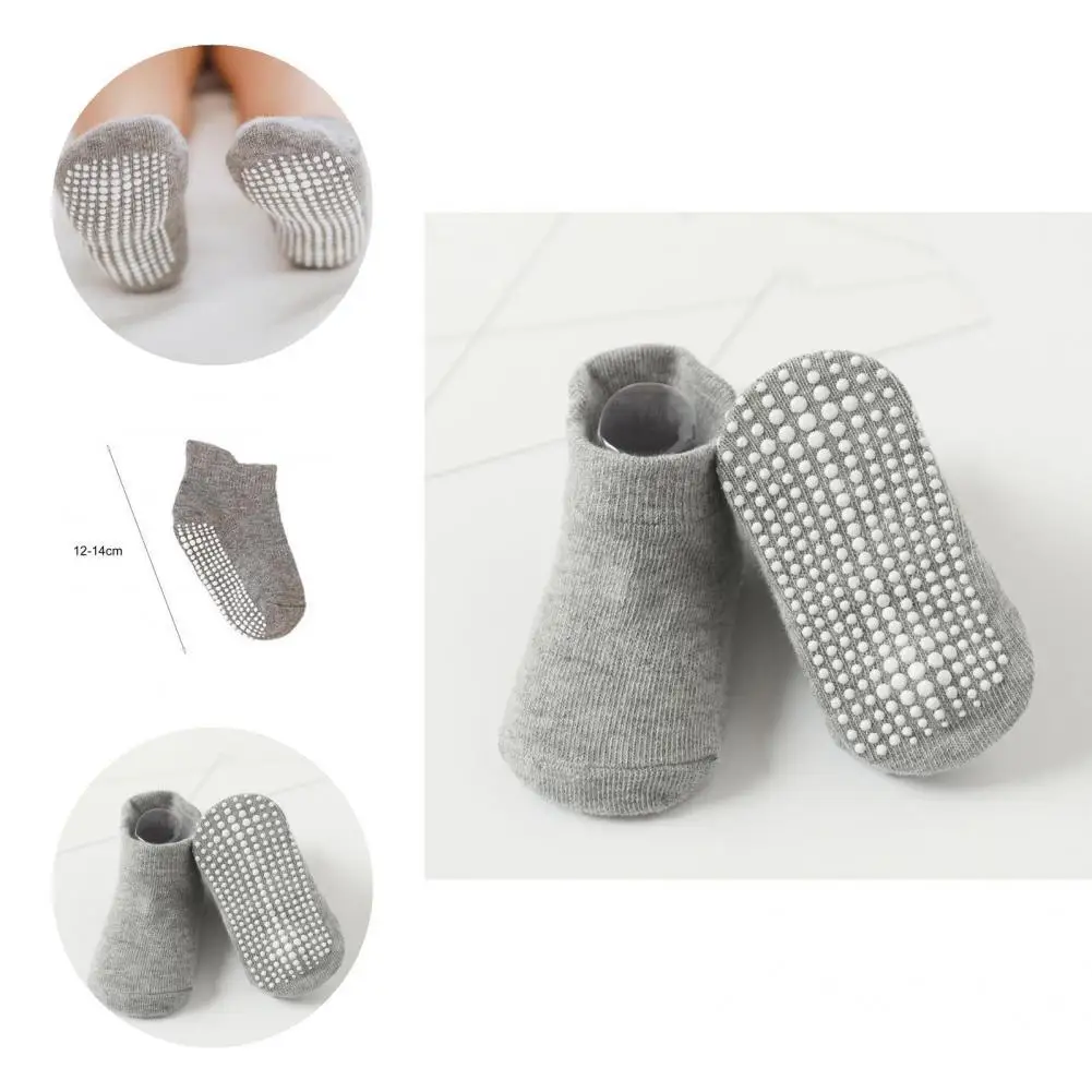 

6 Pairs Popular Kids Socks Fine Workmanship Stretchy Cozy Beathable Infant Kids Ankle Socks