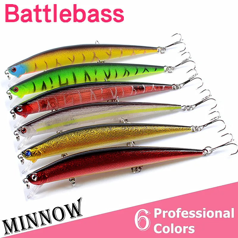 BATTLEBASS 1 шт. 12 5 см 13 3 г воблер приманка для рыбной ловли искусственная с крючками