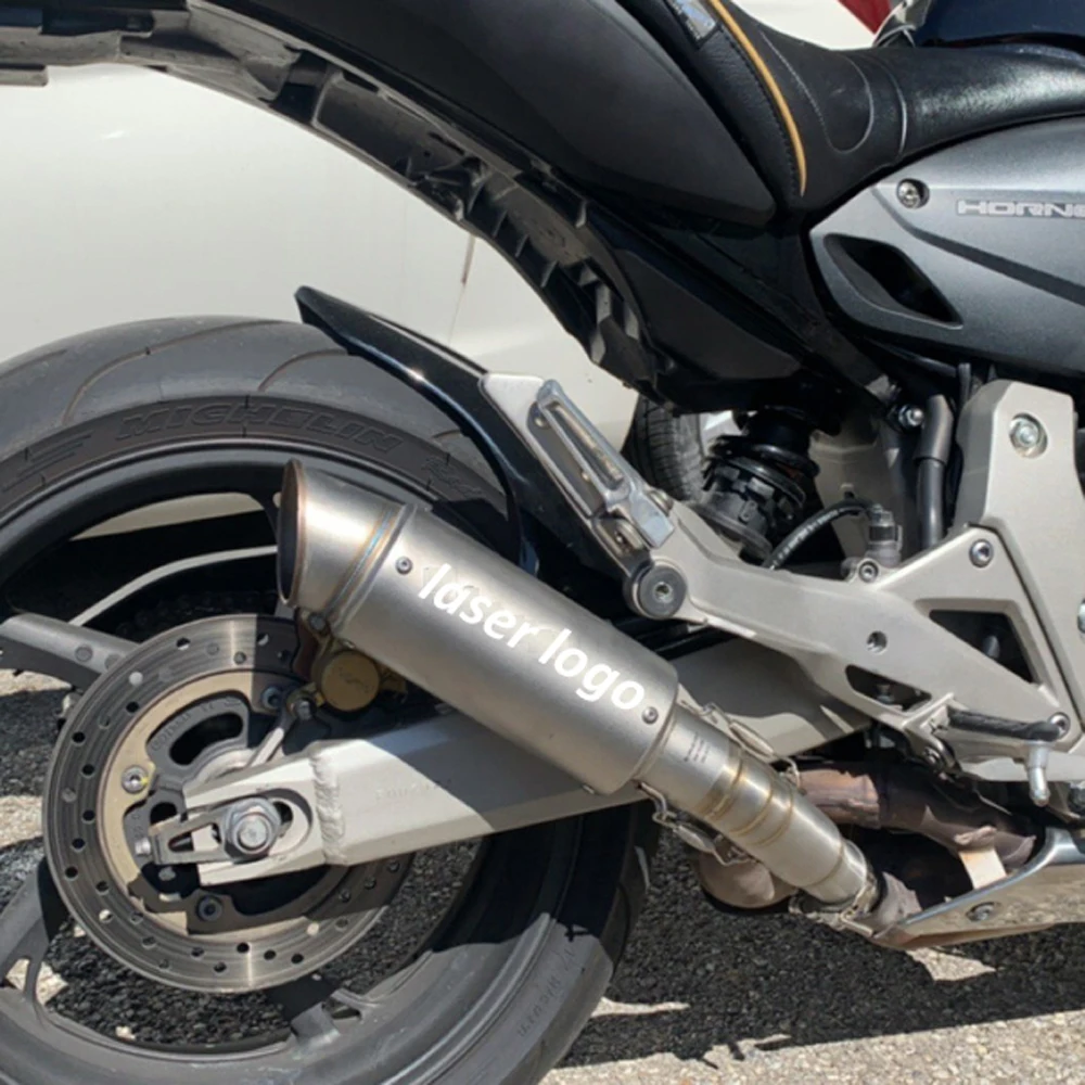 Глушитель выхлопной трубы для мотоцикла глушитель 51 мм 61 Dirt Bike Cafe Racer MT 09 GSR 600 PCX 125