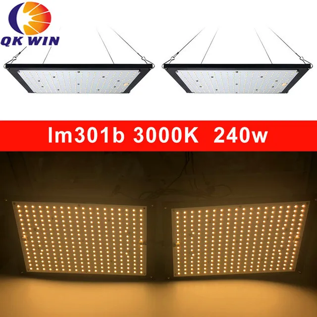 3000K 240 Вт samsung Quantum Board LM301B QB288 AC 110 В/220 В Meanwell драйвер DIY полный спектр внутренний светодиодный светильник для выращивания овощей и цветов - Испускаемый цвет: 3000K