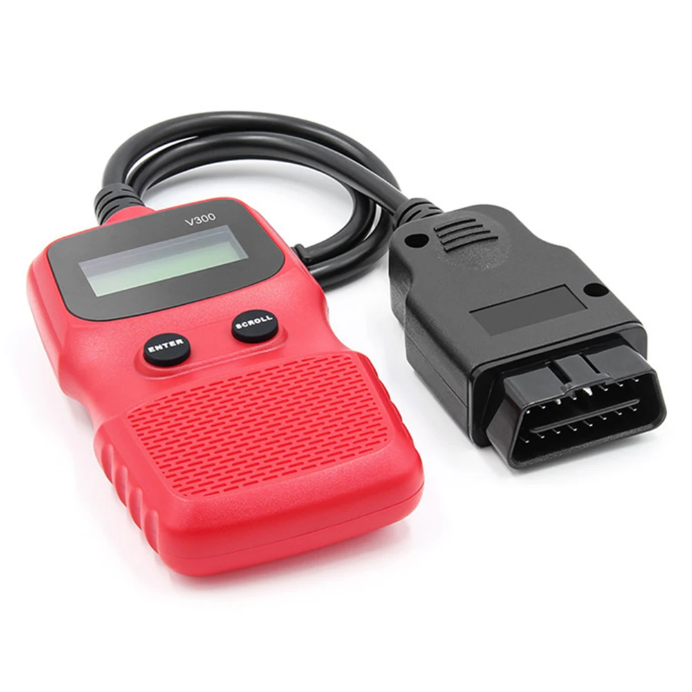 Автомобильный диагностический прибор V300 OBD OBD2 ELM327 считыватель кодов Сканер