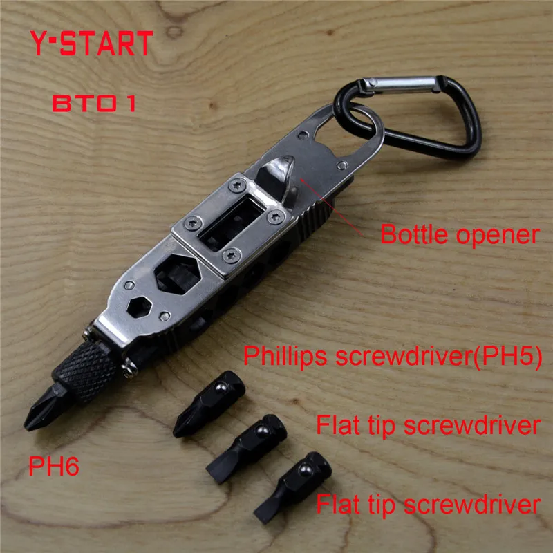 Шестигранные многоцелевой ключ Torx T5 T6 T8 T10 9095 с фонариком светодиодный