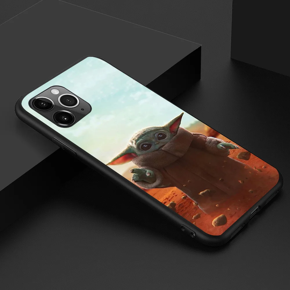 Милый милый чехол для телефона с изображением Йоды iPhone x XR Xs Max 8 7 6 Plus 11 pro max мягкий