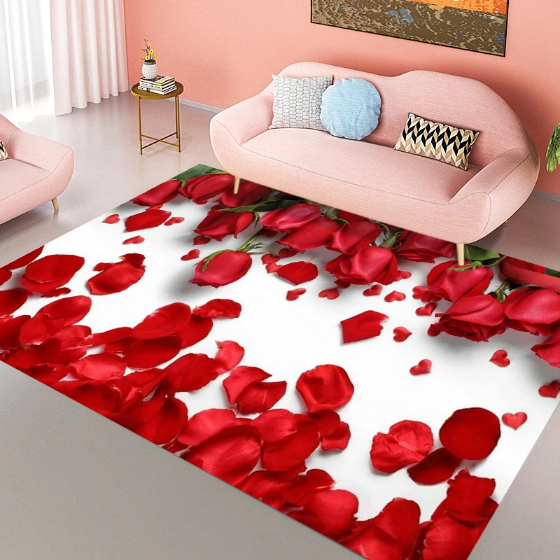 

3D Rug Livingroom Flannel Carpet Bedroom Rug Alfombra Kids Area Rugs for Home Soft Sofa Floor Tapete Parlor Carpet Fluffy Rug