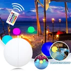 Пляжный мяч с дистанционным управлением, надувной светящийся пляжный мяч, проекция бассейна, вечеринки, игровые мячи для водной вечеринки, спорта