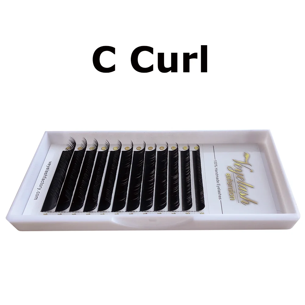 Viplash L LD Curl Eyelash Extensions Korean PBT Silk Lashes Russian Volume Mink For Makeup Magneticlashes | Красота и здоровье