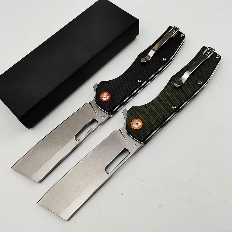 Складной нож KESIWO GT955 карманный тактический клинок из льняного волокна с лезвием D2