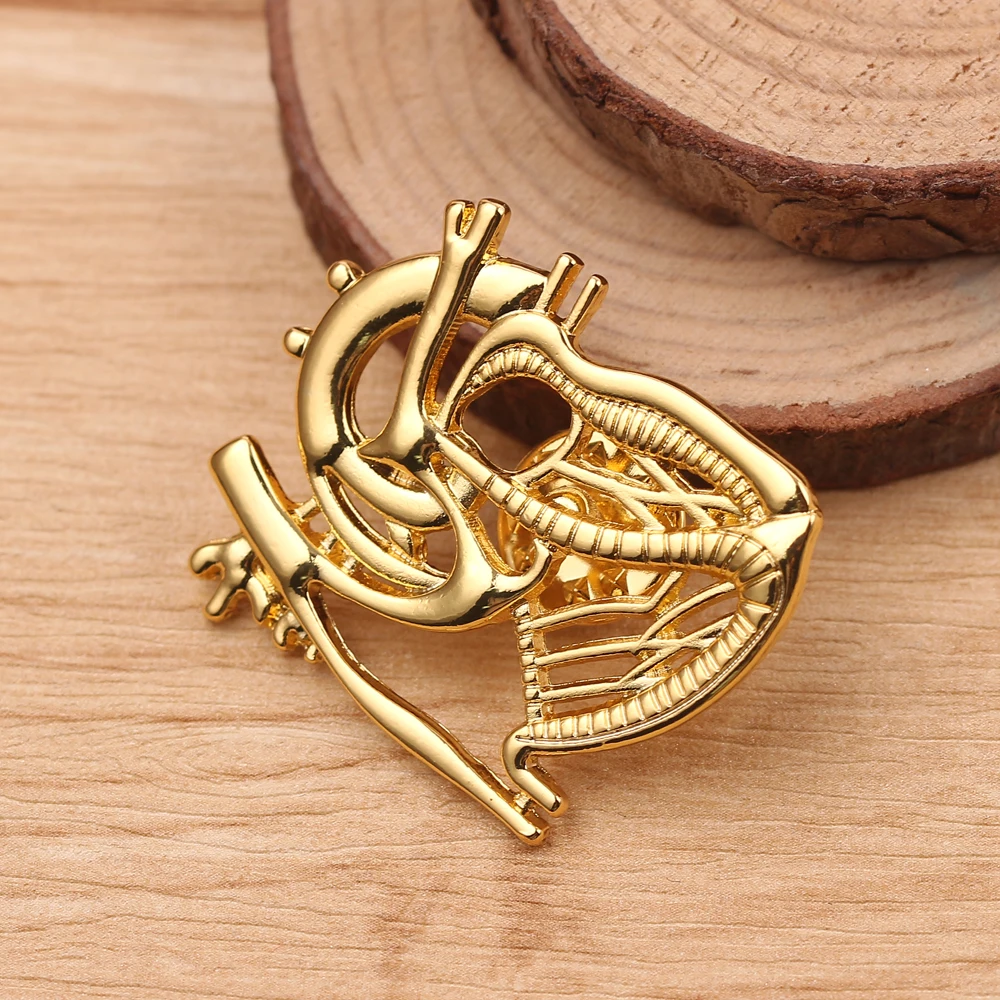 Hot Movie Mystery Heart Doctor Medical Series Brooches Nurse Pins Caduceus Massage Reflex Badge Jewelry Gift | Украшения и