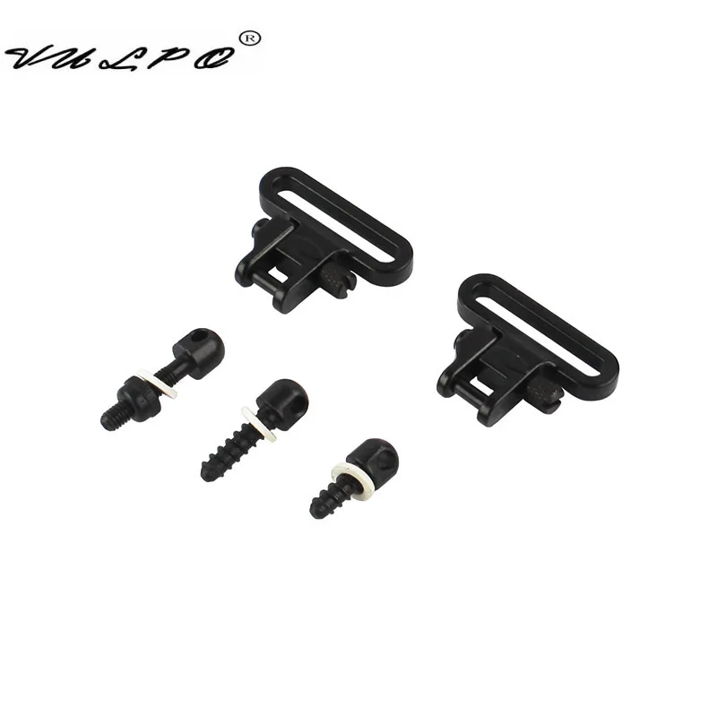 

1 пара вертлюгов для винтовки VULPO, тяжелый Вертлюг для ружья с 3 шт. винтовыми шпильками, аксессуары для охоты