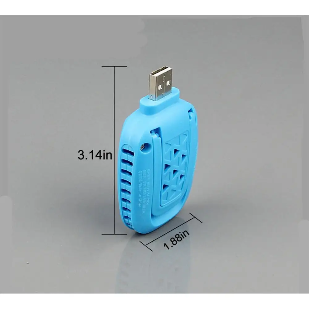 Портативный Автомобильный USB москитный нагреватель репеллента домашняя