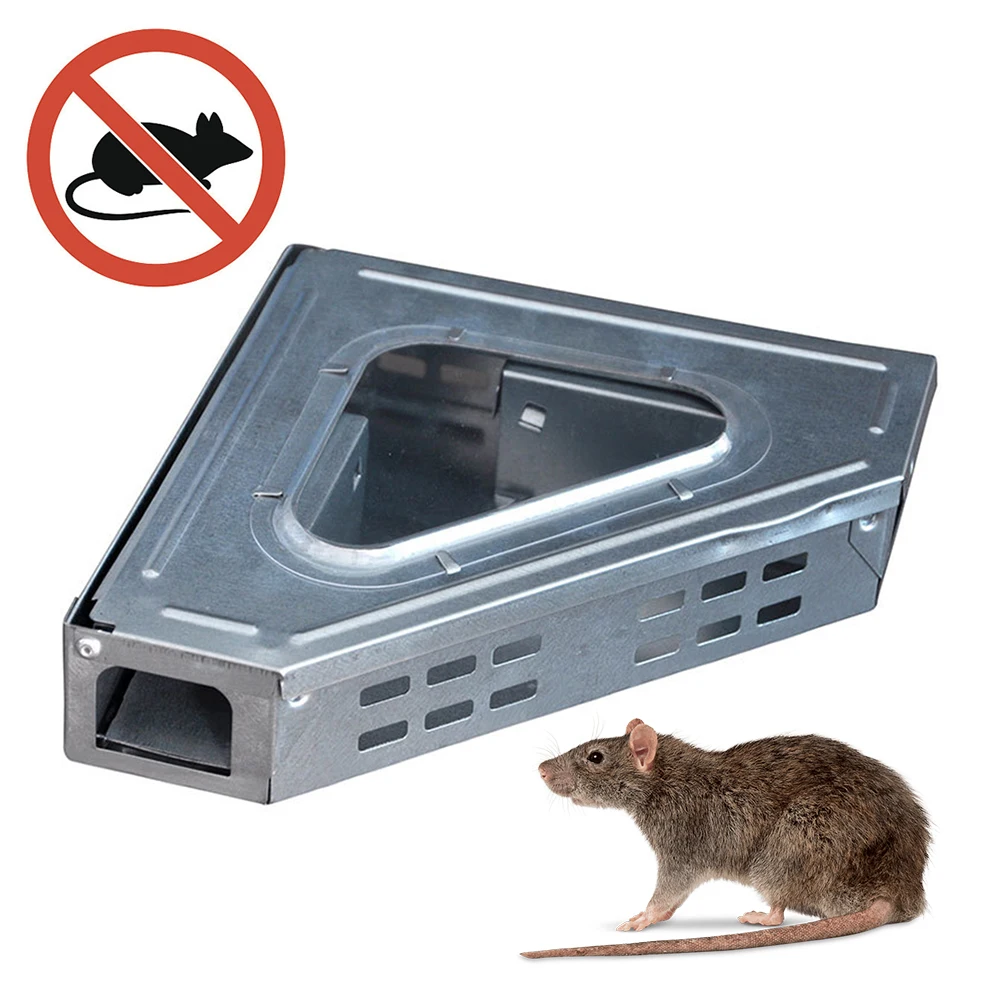 

Double Hole Mousetrap Household Automatic Continuous Mousetrap Reusable Mouse Trap Catcher High Effect Rat Mice Rodent Cage
