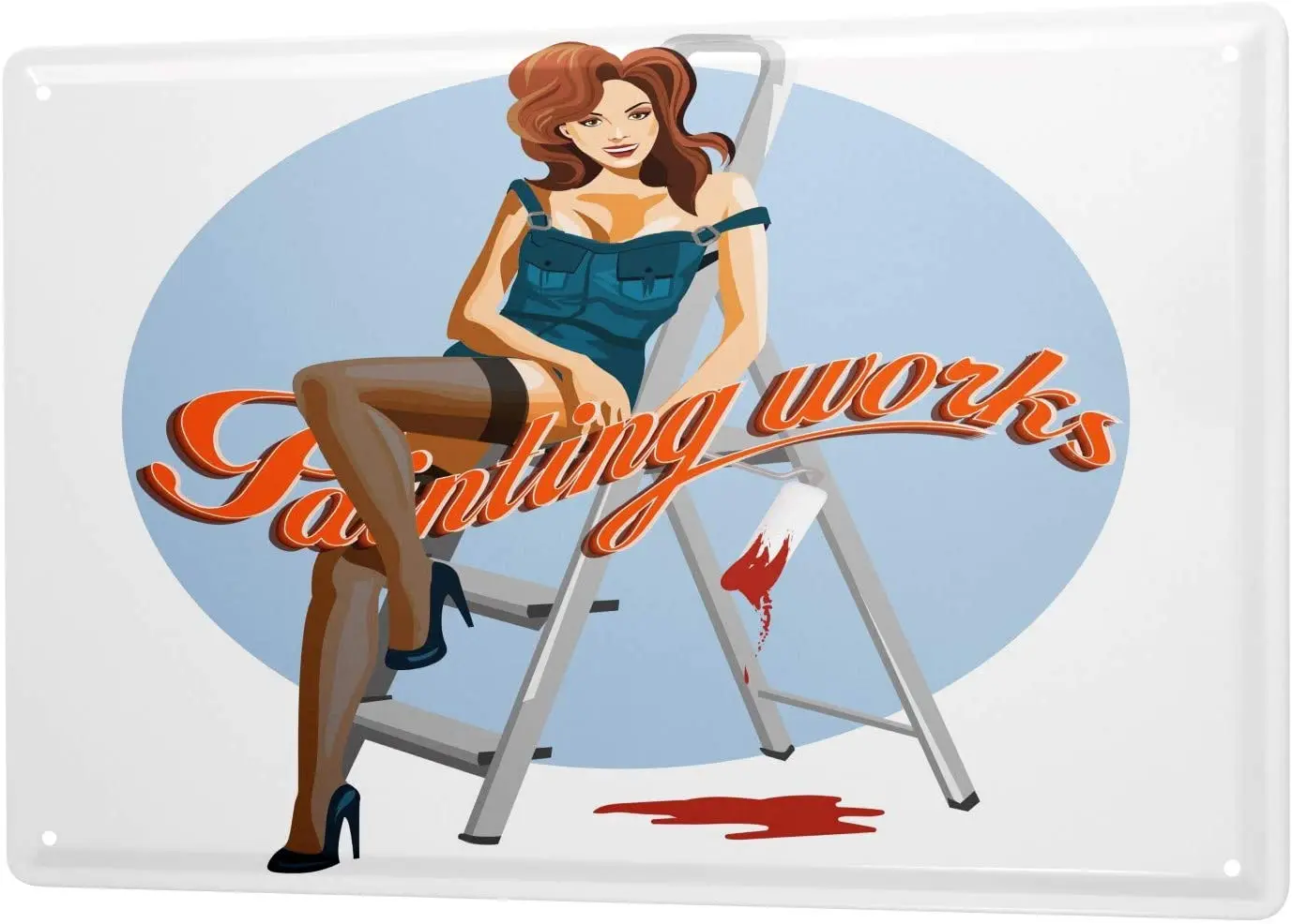 

SINCE 2004 Metal Sign Office Workshop Painting