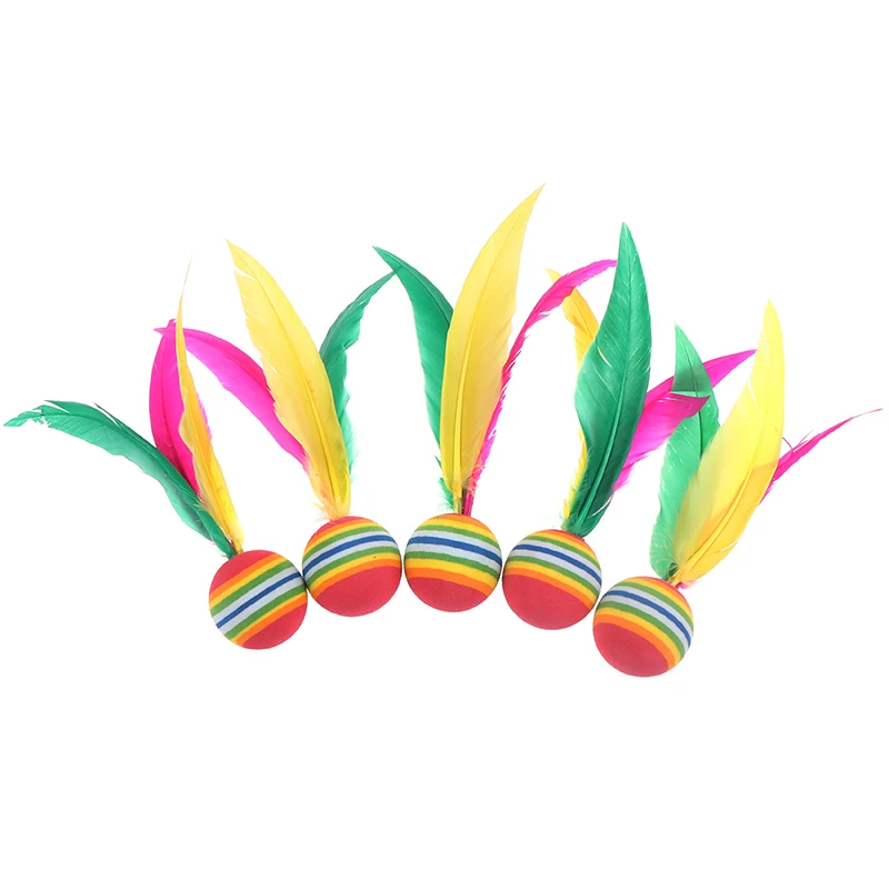 

5 Pcs Outdoor Exercise Badminton Balls Shuttlecocks Foam Head Outdoor Kid Playing Games Training Sport Entertainment Badminton