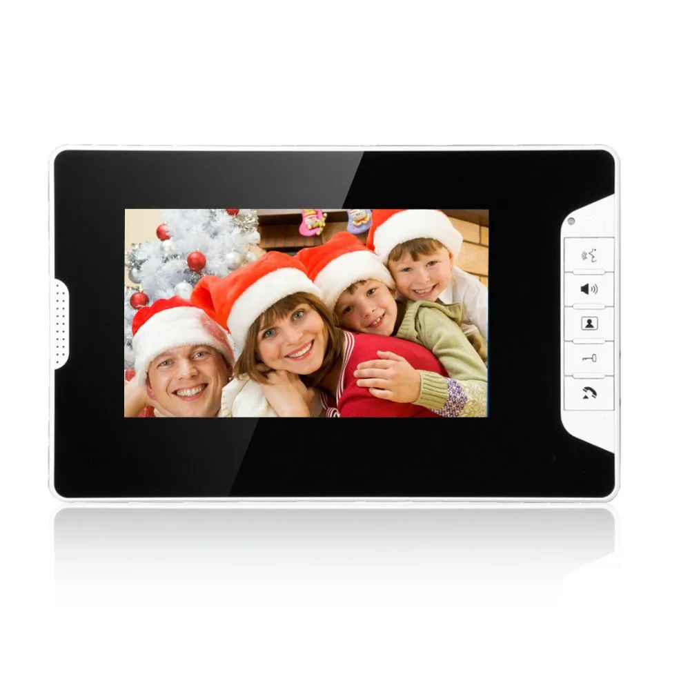SmartYIBA TFT lcd Handfree домофон Домашний набор белый монитор номер код клавиатура видео телефон двери " дверной звонок Система безопасности