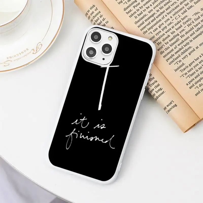 

Faith Christian Religious Jesus Phone Case Candy Color for iPhone 6 6S 7 8 11 12 XS X SE 2020 XR mini pro Plus MAX funda