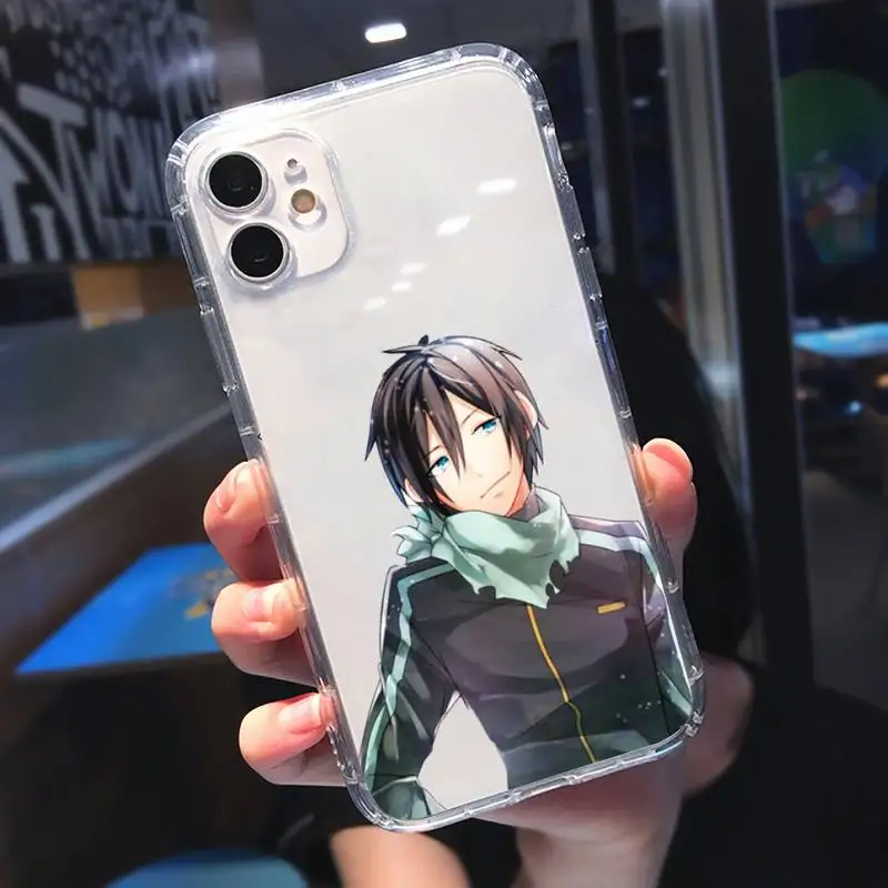 

Yato Noragami Phone Case Transparent for iPhone 11 12 mini pro XS MAX 8 7 6 6S Plus X 5S SE 2020 XR
