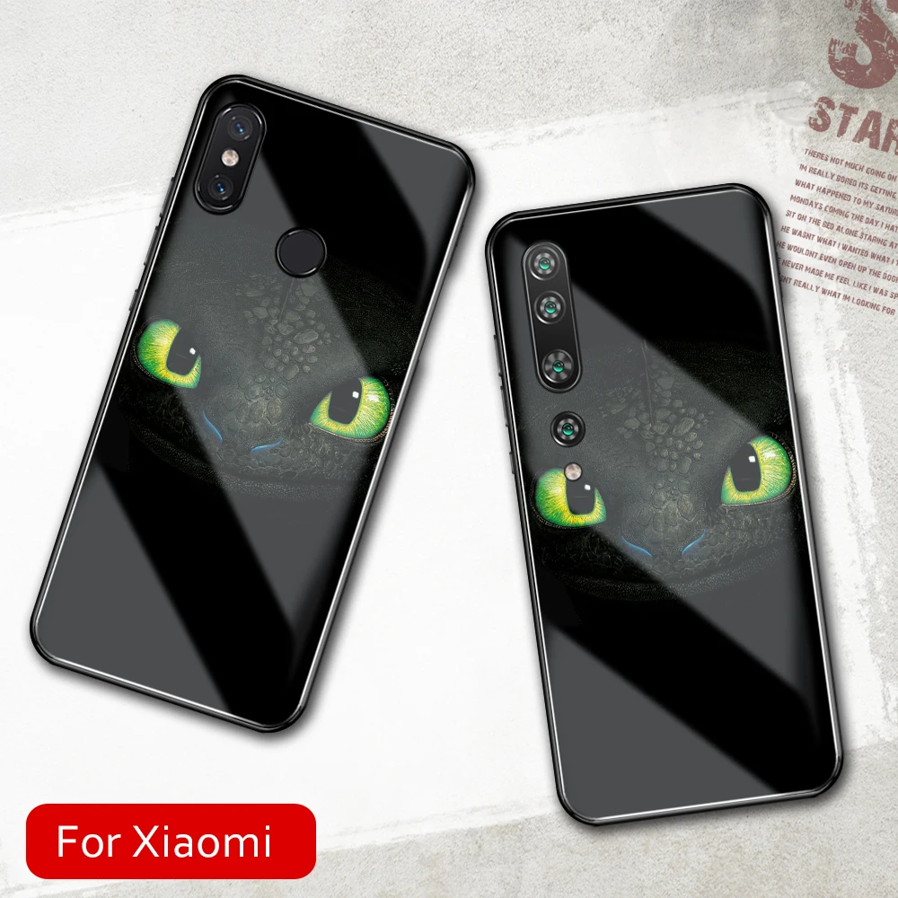 Чехол FinderCase для Xiaomi mix 2s чехол телефона из закаленного стекла Train Your Dragon задняя