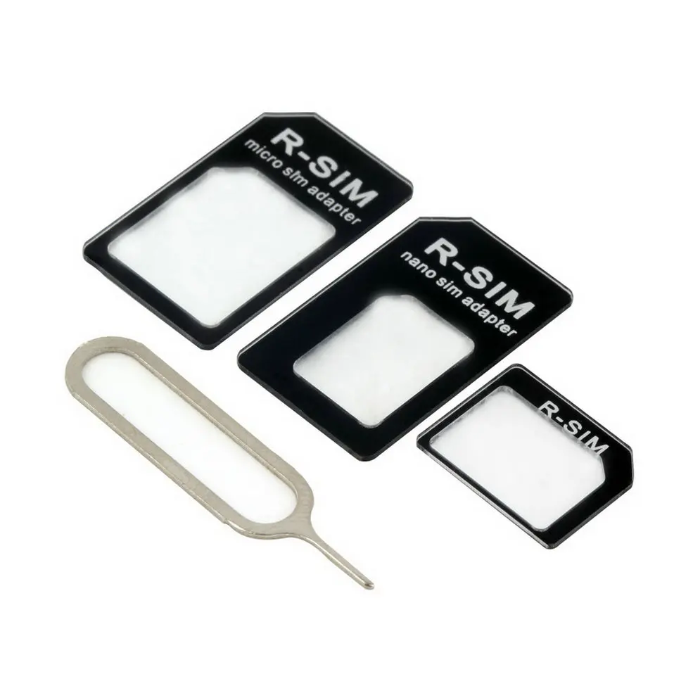 Wholesale 3 in 1 for Nano Sim Card to Micro Sim Card & Standard Sim Card Adapter Converter Mobile Phone Accessories