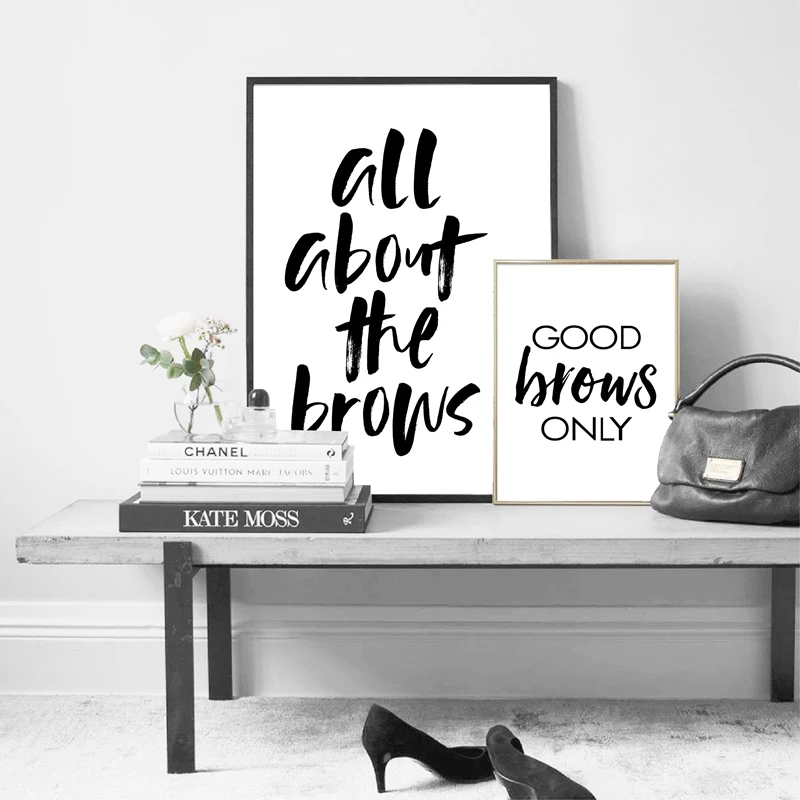 Художественный принт для макияжа модная настенная живопись на холсте хорошие