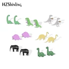 2019 новые серьги-гвоздики из эпоксидной смолы