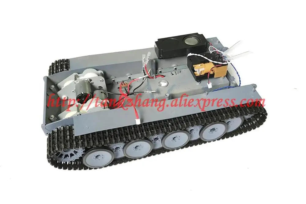 HENGLONG 3818/3818 1 RC tank немецкий tiger I 1/16 запасные части No. Plastic chassic с металлической