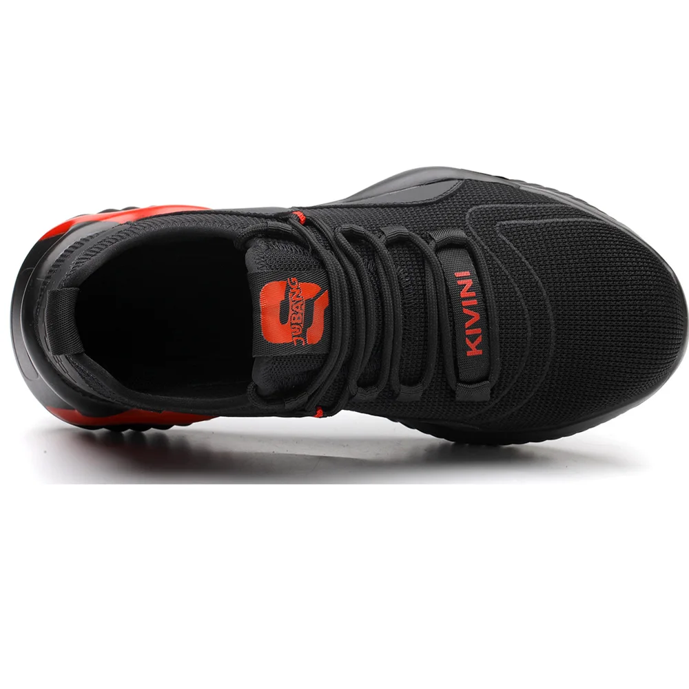 Мужские кроссовки со стальным носком неразрушаемые легкие защита от проколов