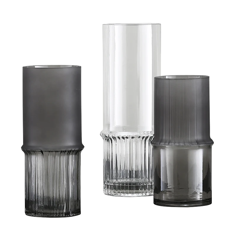 

Nordic Irregular Vase Bedroom Glass Crystal Vintage Vase Big Decoration Vasi Per Piante Da Interno Living Room Furniture BE50WC