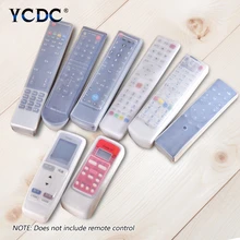 For Haier Gree Samsung Skyworth LG TV Air Condition Remote Control Cover Case Samsung BN59-01026A Hisense CN-31658 K906 KK-Y345