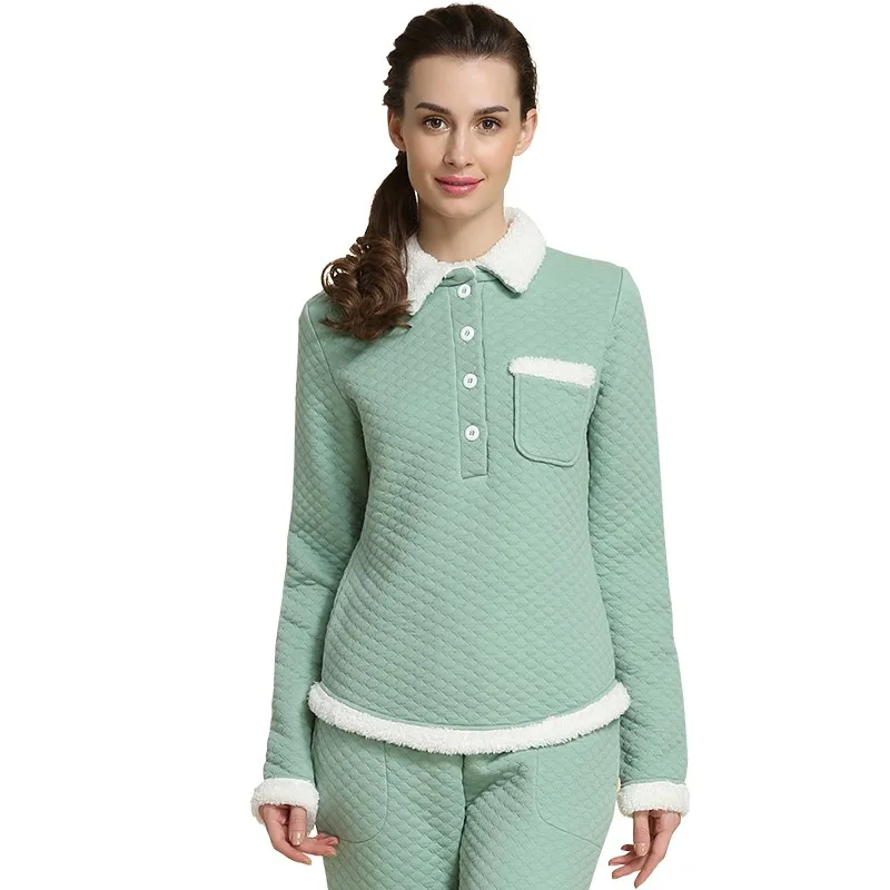 2021 весенне осенние женские повседневные пижамные комплекты Женская хлопковая