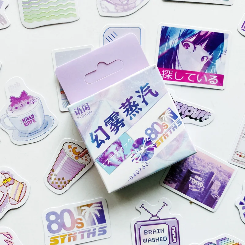 1 шт. в упаковке милые старомодные Артикул Бумага наклейки декоративные Сделай