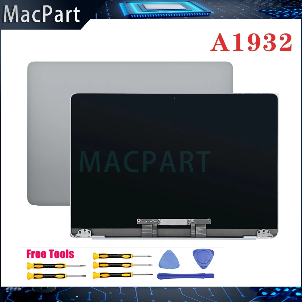 

New Original Laptop Screen Display LCD Assembly for Macbook Air Retina 13.3" A1932 EMC 3184 MVFH2 Late 2018 2019 Year