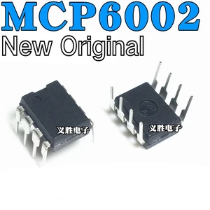 New Original MCP6002 MCP6002-I/P DIP8 Operational Amplifier Chip IC Dual Channel The Micro Controller