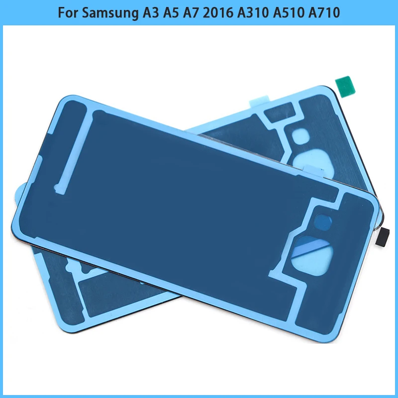 10 шт. для Samsung Galaxy A3 A5 A7 2016 задняя крышка заднее стекло Корпус сменный Новый A310 A510