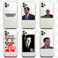 The Office Show What She Said Phone Case Transparent Case For Iphone Plus XSmax Pro Mini Max