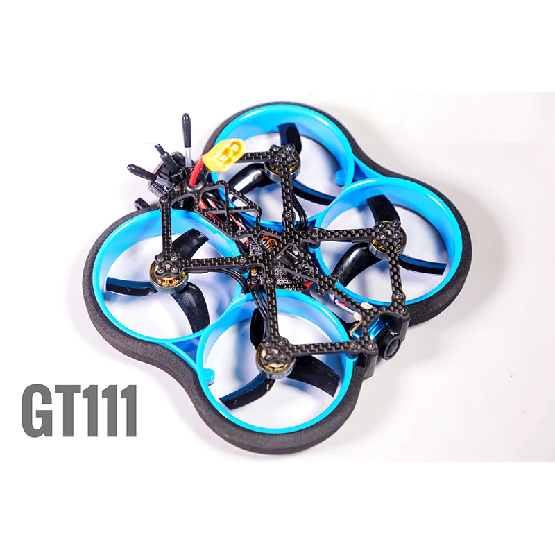 

FUS GT111 2.5Inch 111mm Carbon Fiber Whoop Frame Kit for Quadcopter MultiRotor FPV Racer Drone RC Models Toys DIY Accessories