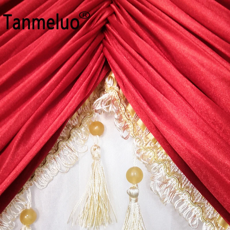 Роскошный фон из ледяной шелковой ткани для свадебной сценической фотосъемки с