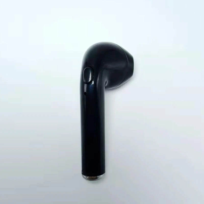 single black Fviyi i7s TWS наушники настоящие беспроводные наушники fone de ouvido стерео наушники с микрофоном гарнитура с громкой связью против xiomi air dots - Цвет: single black