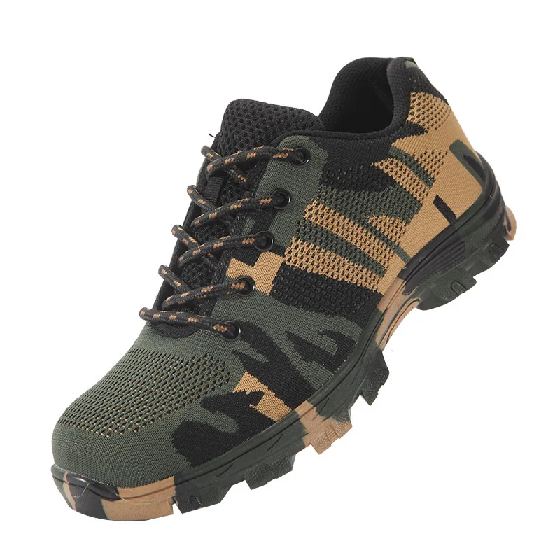 Outdoor Men's Hiking Shoes Women Trainers Walking Climbing Hiking Shoes Mountain Sports Work Boots Hunting Mens Sneakers