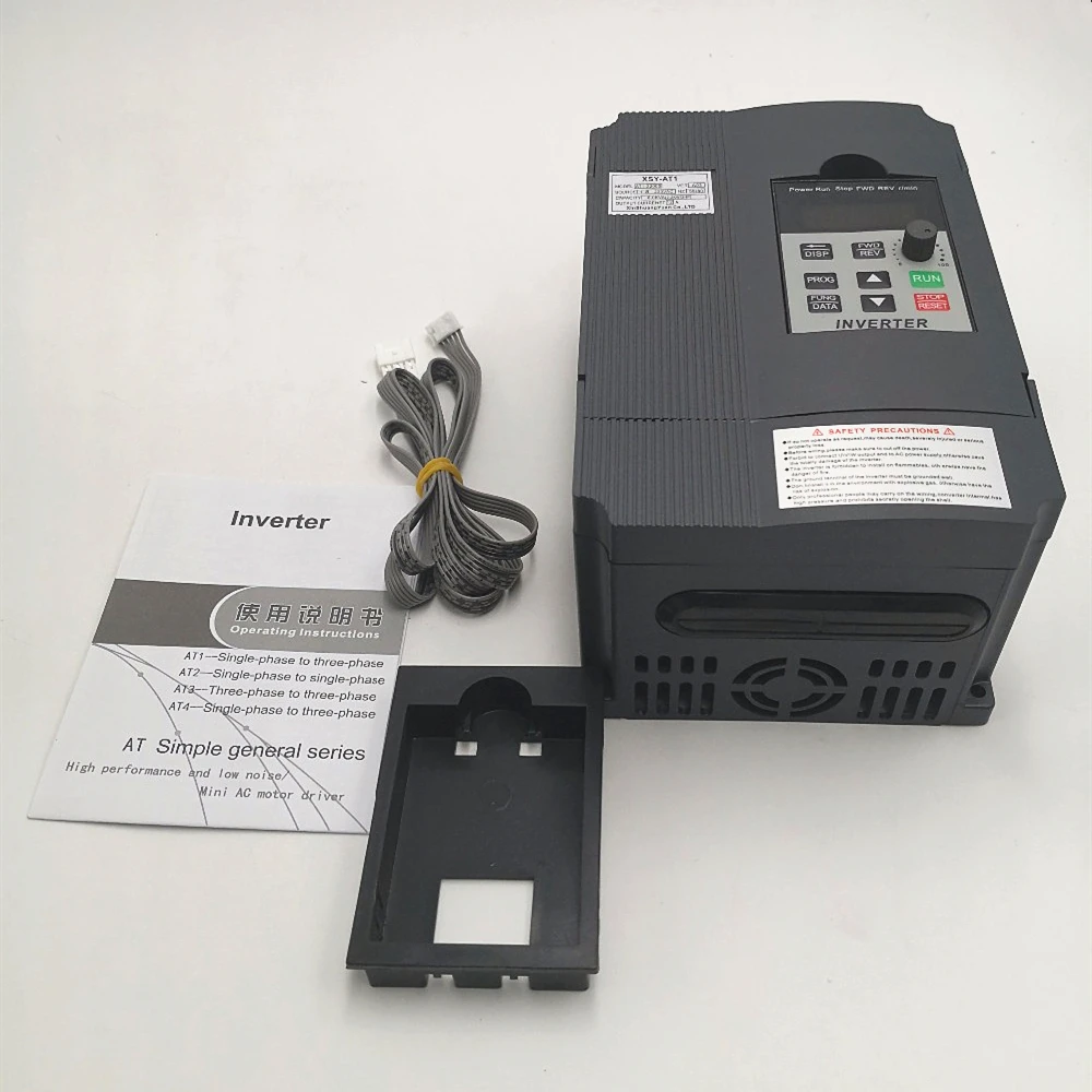 Частотно-регулируемым приводом 1.5kKW/2.2KW/4KW инвертор XSY-AT1 преобразователь частоты однофазный 220v Вход и 3-фазы мощность двигателя регулятор скорости